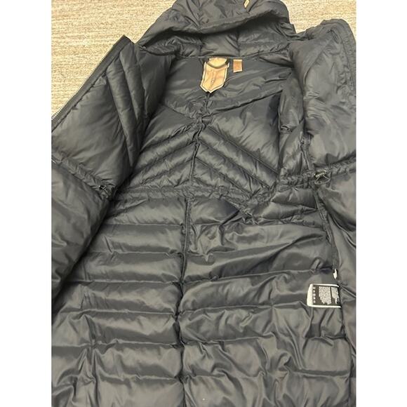 Indygena Coat Black Puffer Duck Down Hooded Jacket Size M - Picture 10 of 16